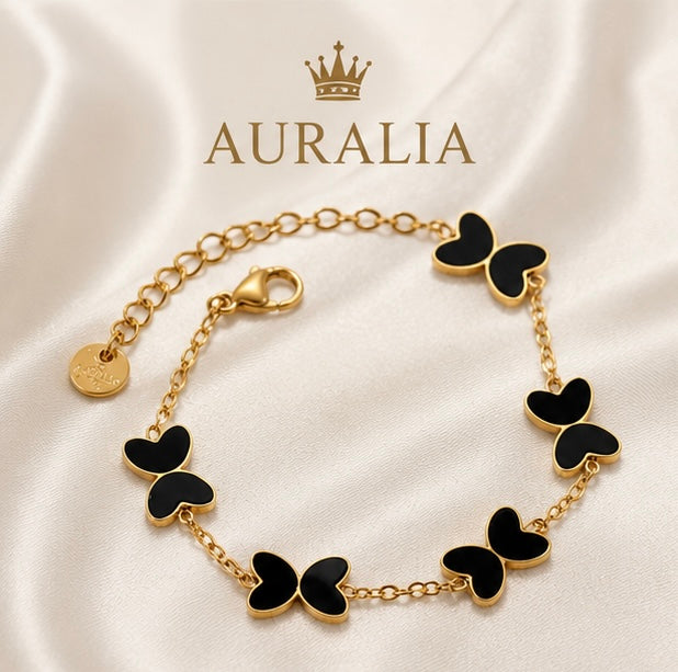 Gold Plated Butterfly Bracelet