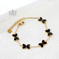Gold Plated Butterfly Bracelet